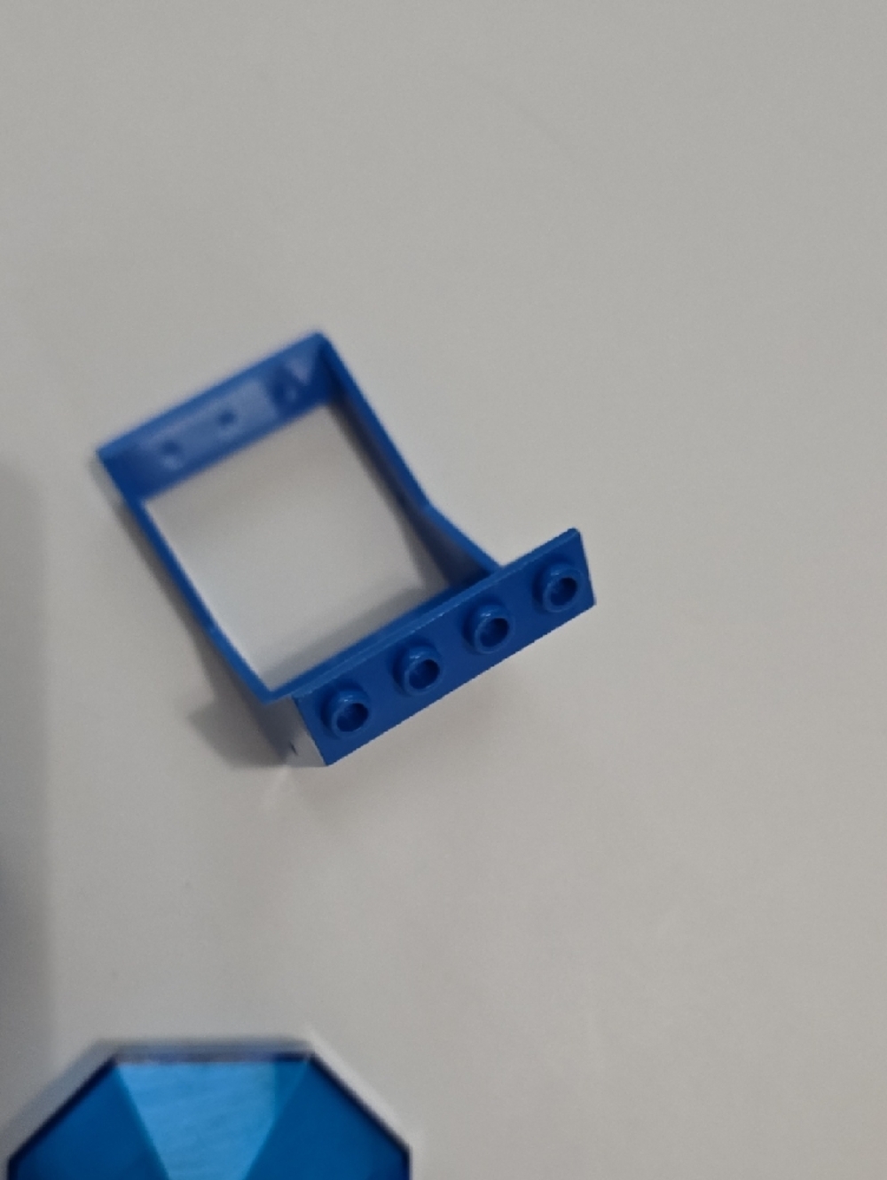 Lego Blue Octagonal Plastic Building Pieces Set - Picture 5 of 5